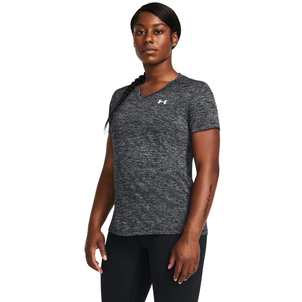 UA Womens Tech SSV-Twist Tee Black
