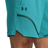 UA Mens Vanish Woven 6in Grph Short Grn