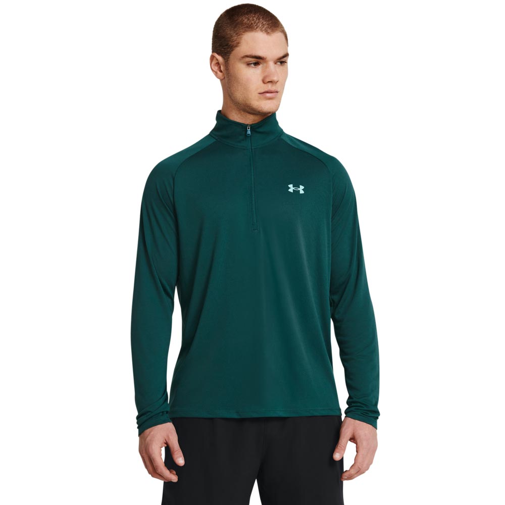 UA Mens Tech 2.0 HZ Top Green