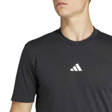 adidas Mens Logo Tee Black