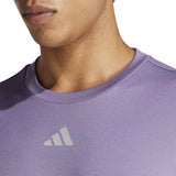 adidas Mens Hi-It 3S MES Tee Purple