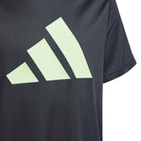 adidas Boys U Tr-Es Logo Tee Black