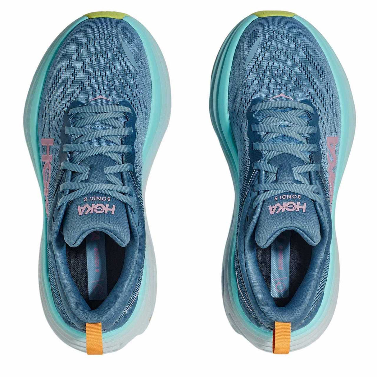 Hoka Bondi 8 Womens Blue/Pink