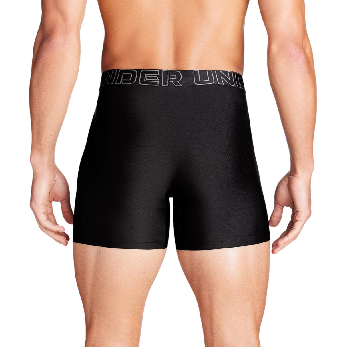 UA Performance Tech 6in Boxer 3Pk Black