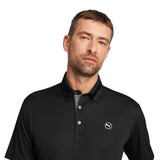 Puma Pure Solid Polo Black