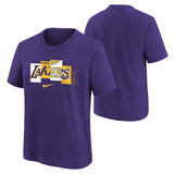 Nike NBA Lakers Mixtape Kids Tee Multi