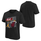 Jordan NBA Heat Statement Kids Tee Multi