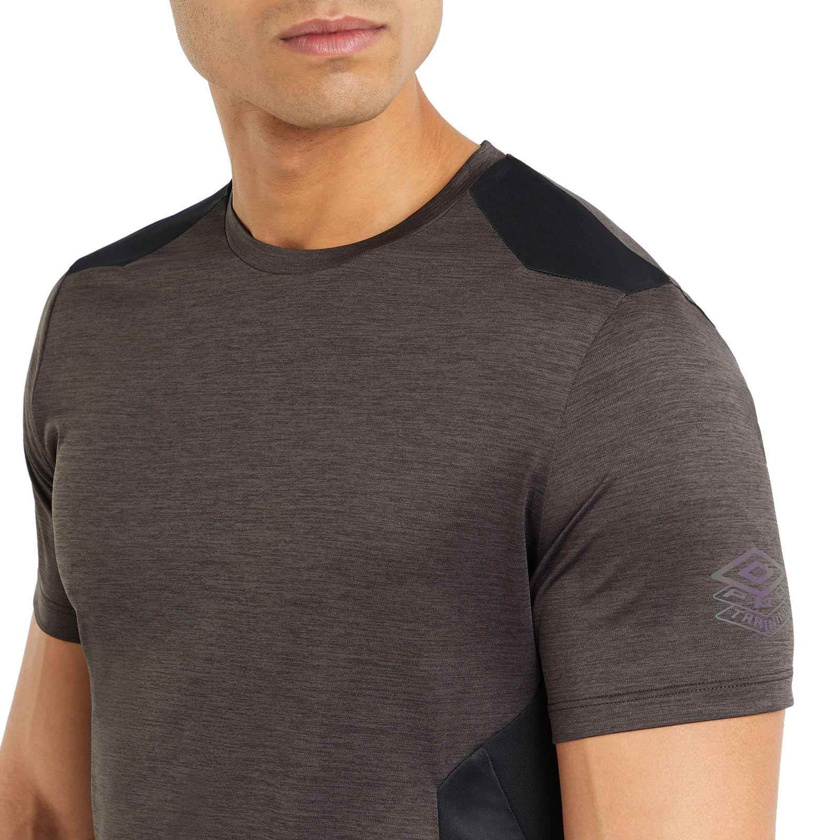 UMBRO PRO TRAINING MARL POLY TEE 23 BLK