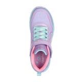 Skechers Heart Lights Retro Girls Purple