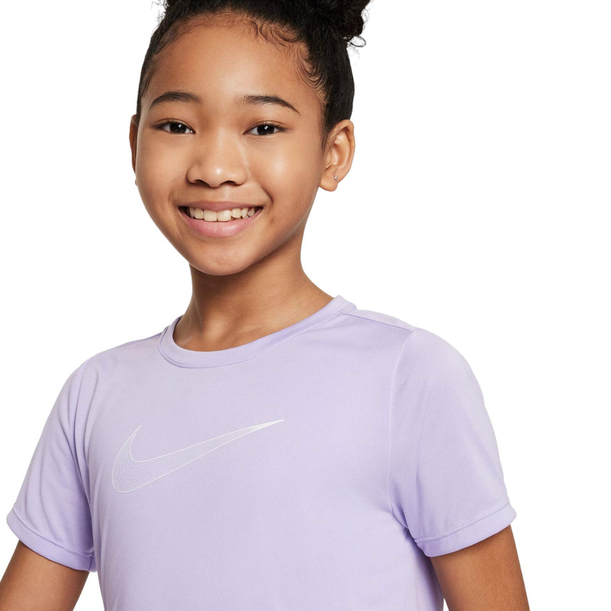 Nike Girls  DF One GX SS Top Purple