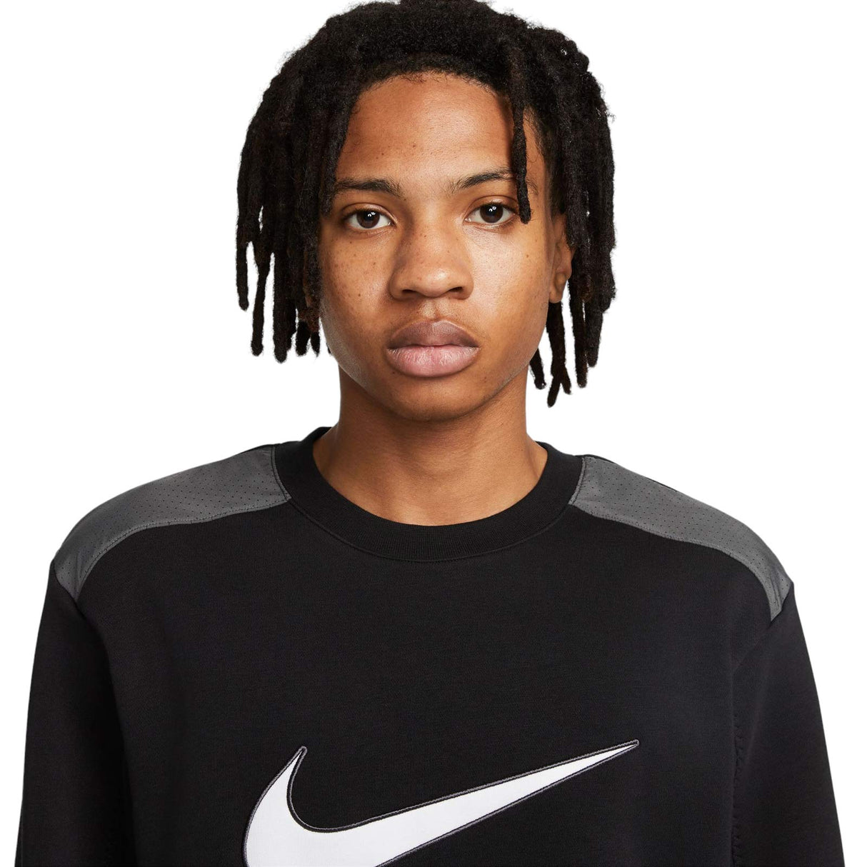 Nike Mens NSW SP BB Fleece Crew Black