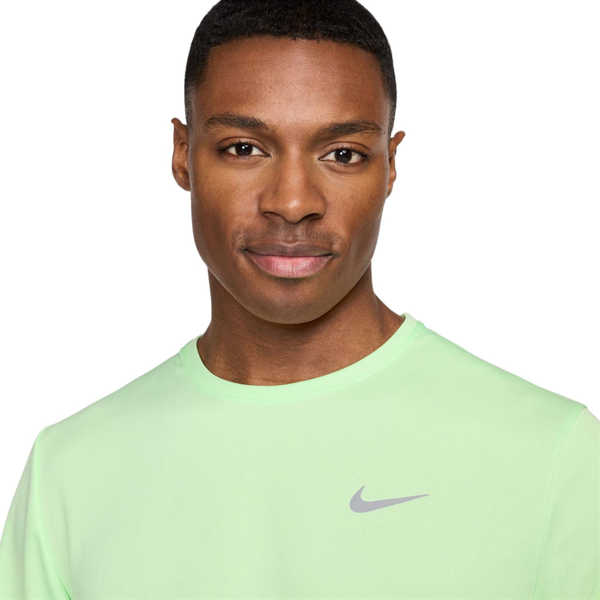Nike Mens DF UV Miler SS Tee Green