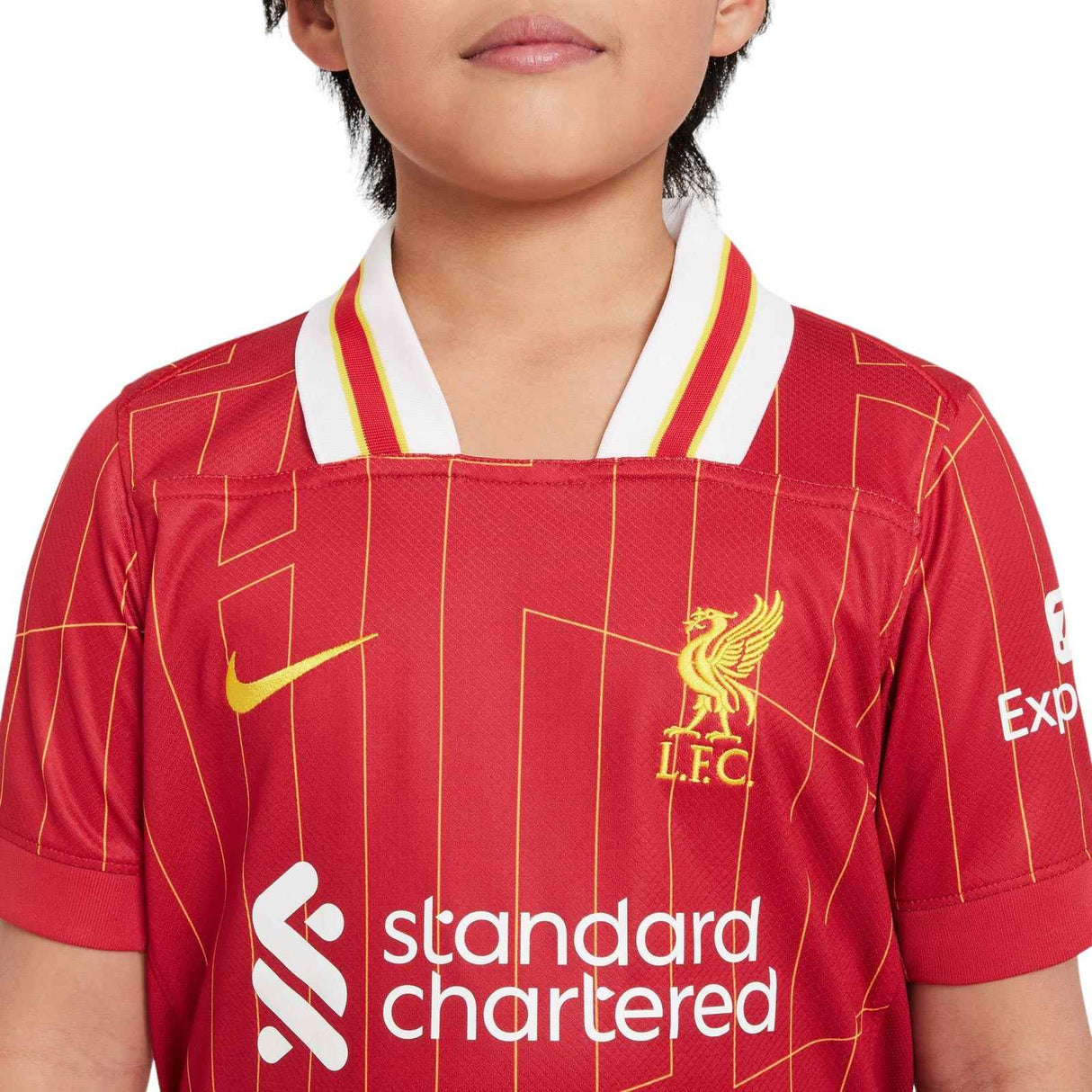 Nike LFC 24 Kids Home Jersey Red