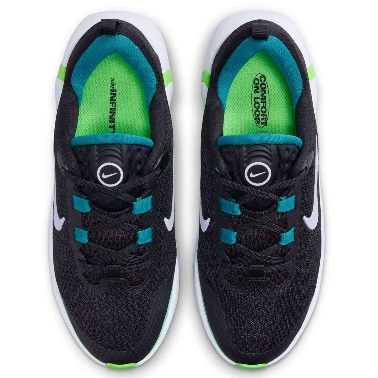 Nike Kidfinity Kids Black/White/Green