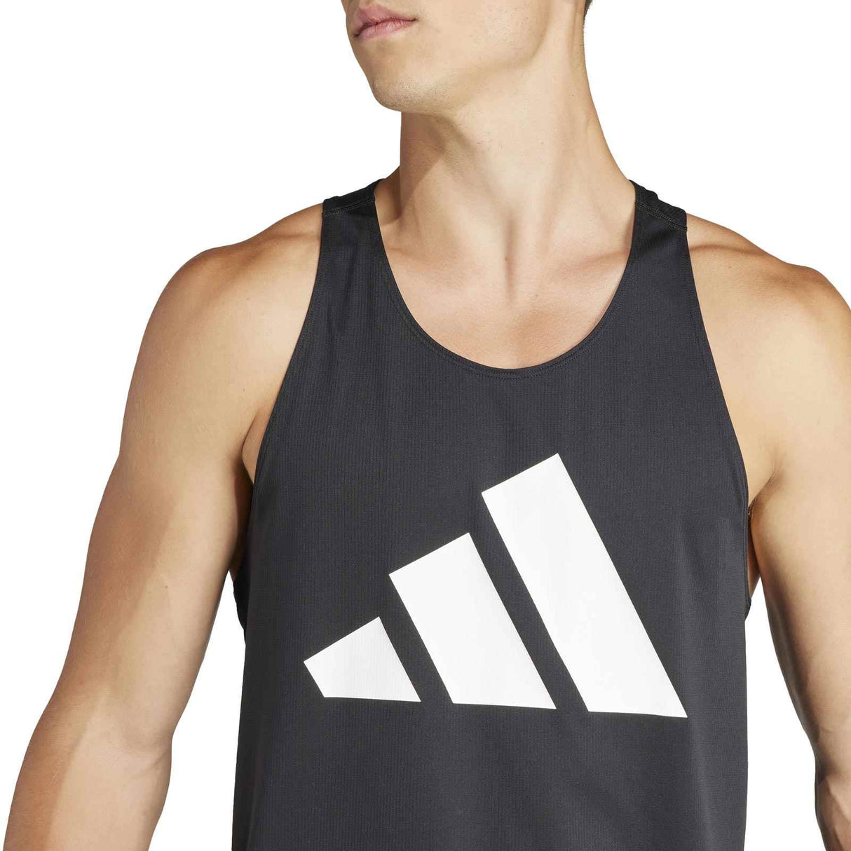 adidas Run It Mens Tank Black