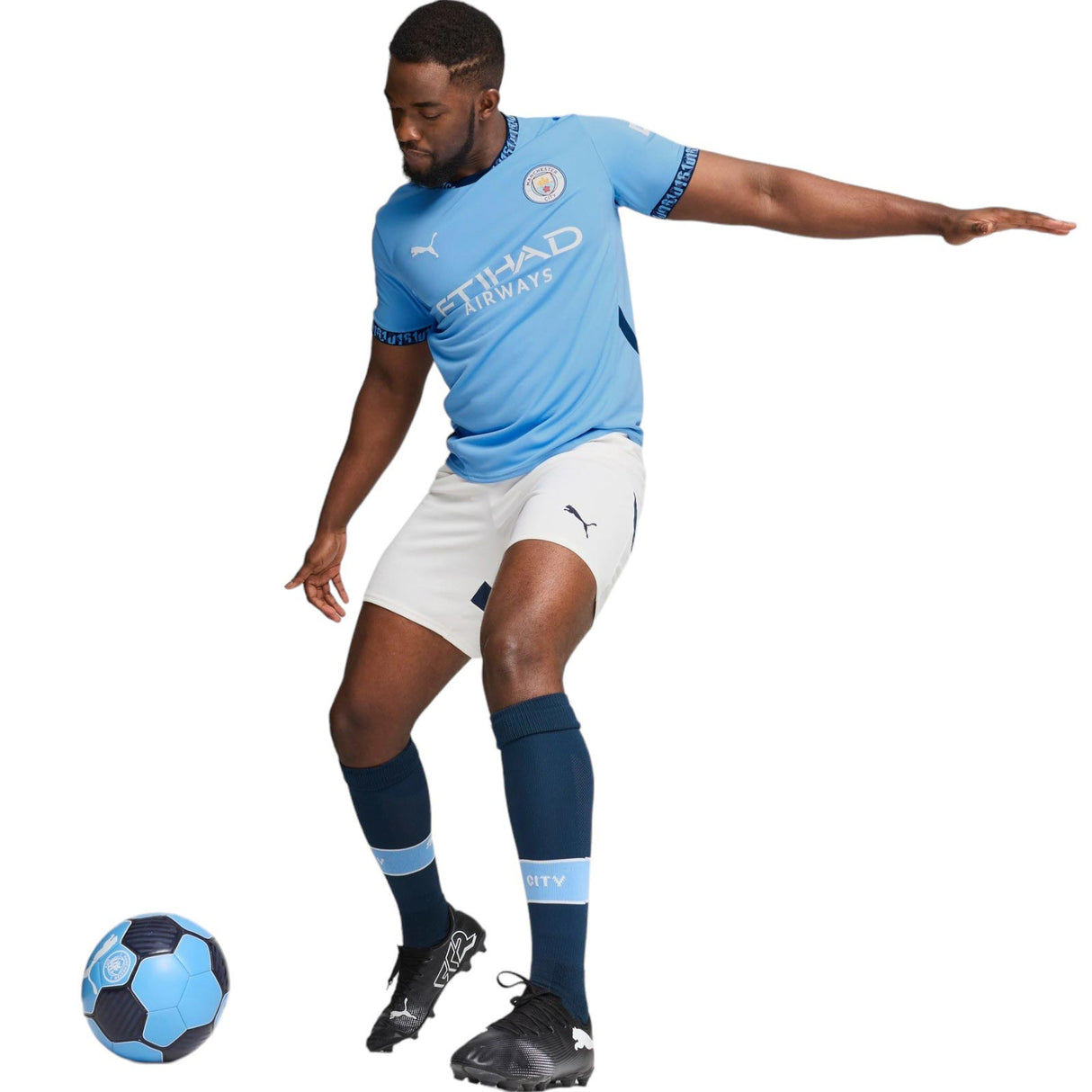 Puma MCFC 24 Home Jersey Blue