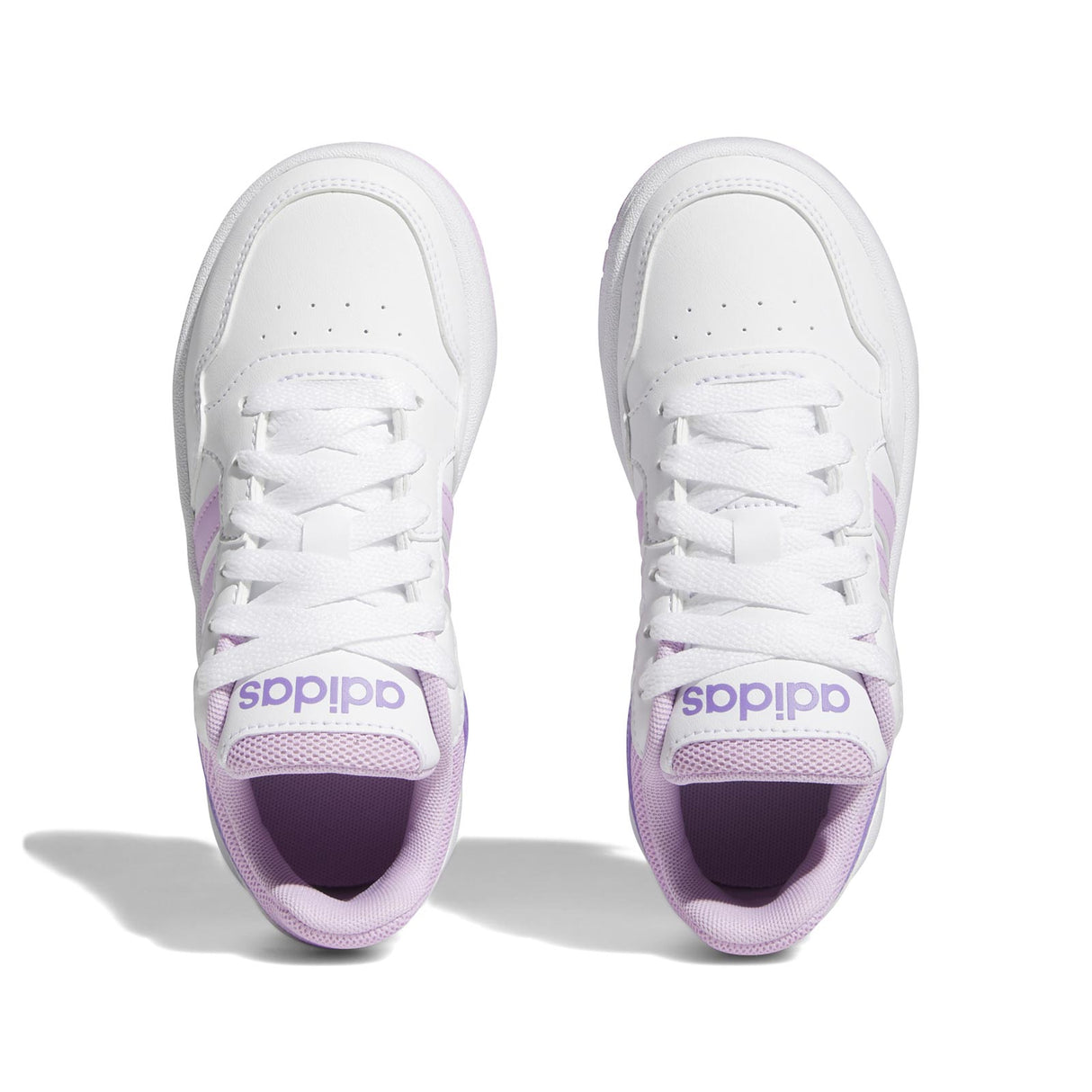 adidas Hoops 3.0 Kids White/Lilac