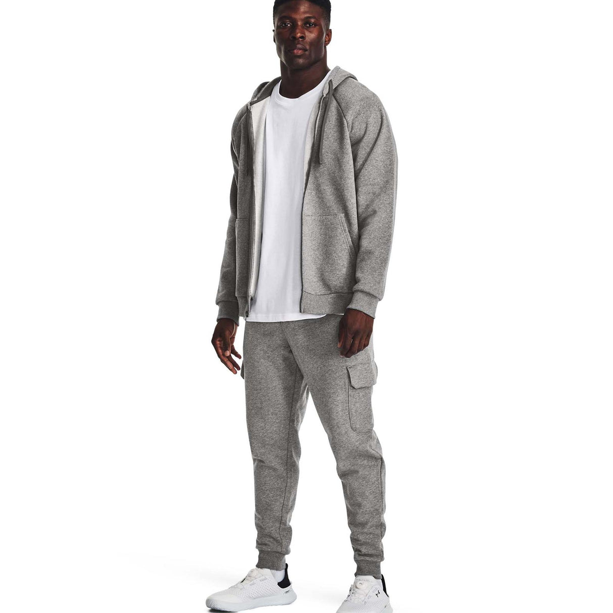 Under Armour Rival Flc Cargo Jogger Grey