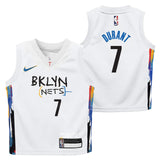 Nike Nets Durant CE Jr Jersey White