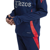adidas Man Utd 24 Kids Train Top Navy