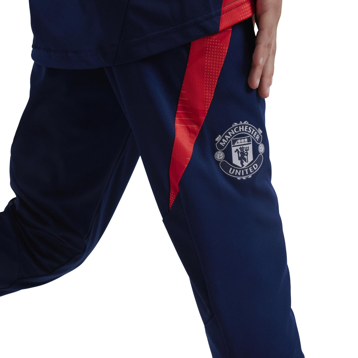 adidas Man Utd 24 Kids Train Pant Navy