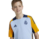 adidas Real Madrid 24 Kids Train Jsy Blu