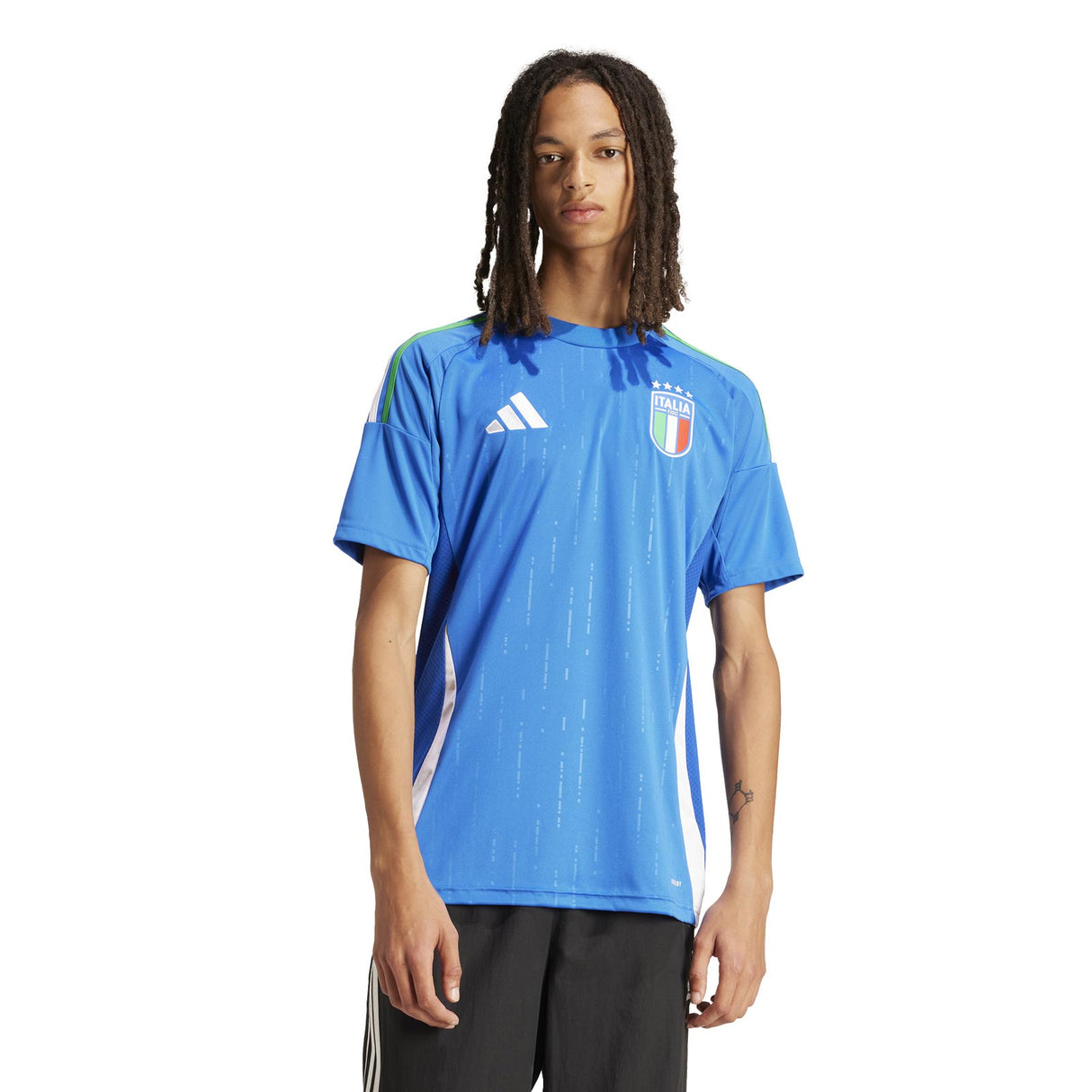 adidas Italy 24 Home Jersey Blue