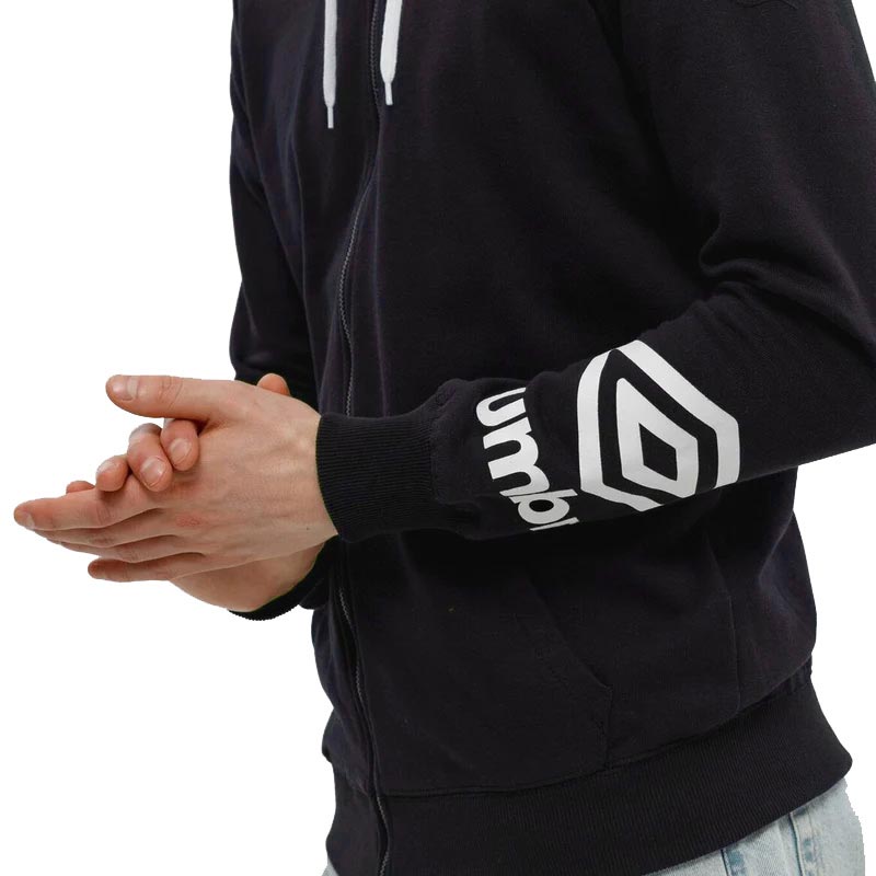 UMBRO FW TERRACE ZIP HOODIE NAVY