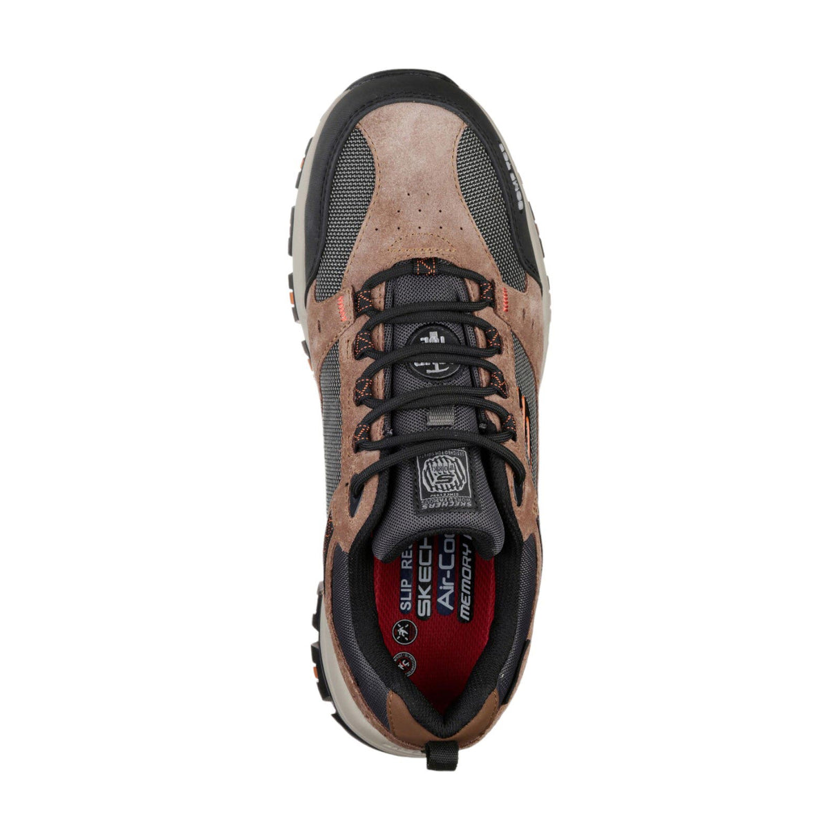 Skechers Mens Work Greetah Comp Toe Brwn