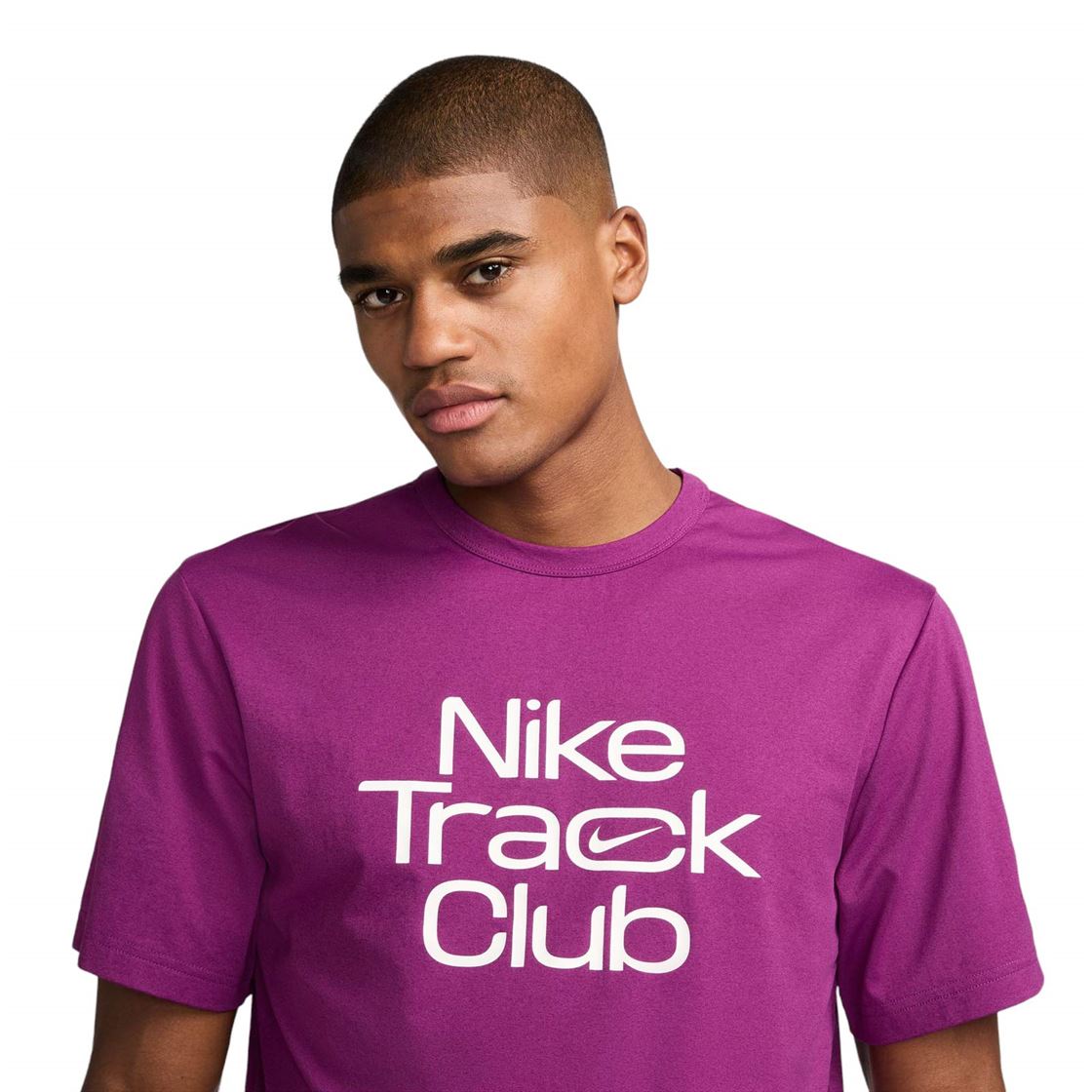 Nike Track Club Hyverse Mens Tee Purple