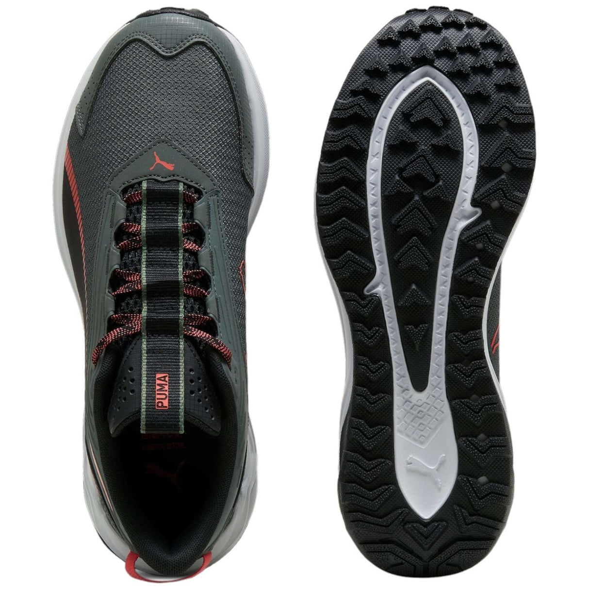 Puma Extend Lite Trail Mens Grey/Red