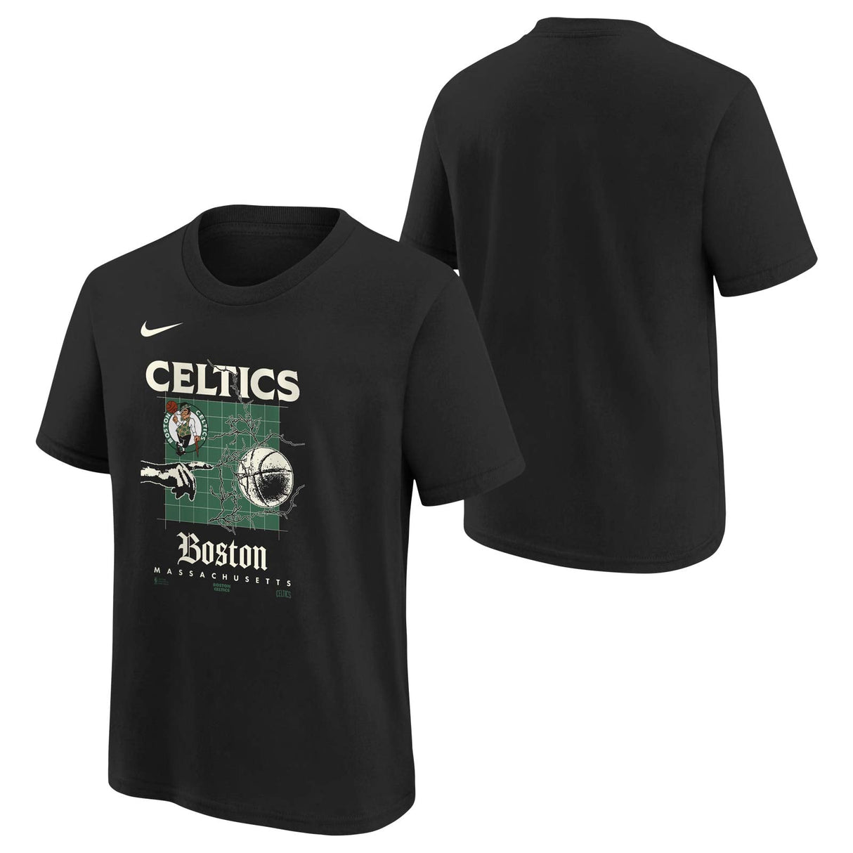 Nike NBA Courtside Max 90 Kids Tee Black