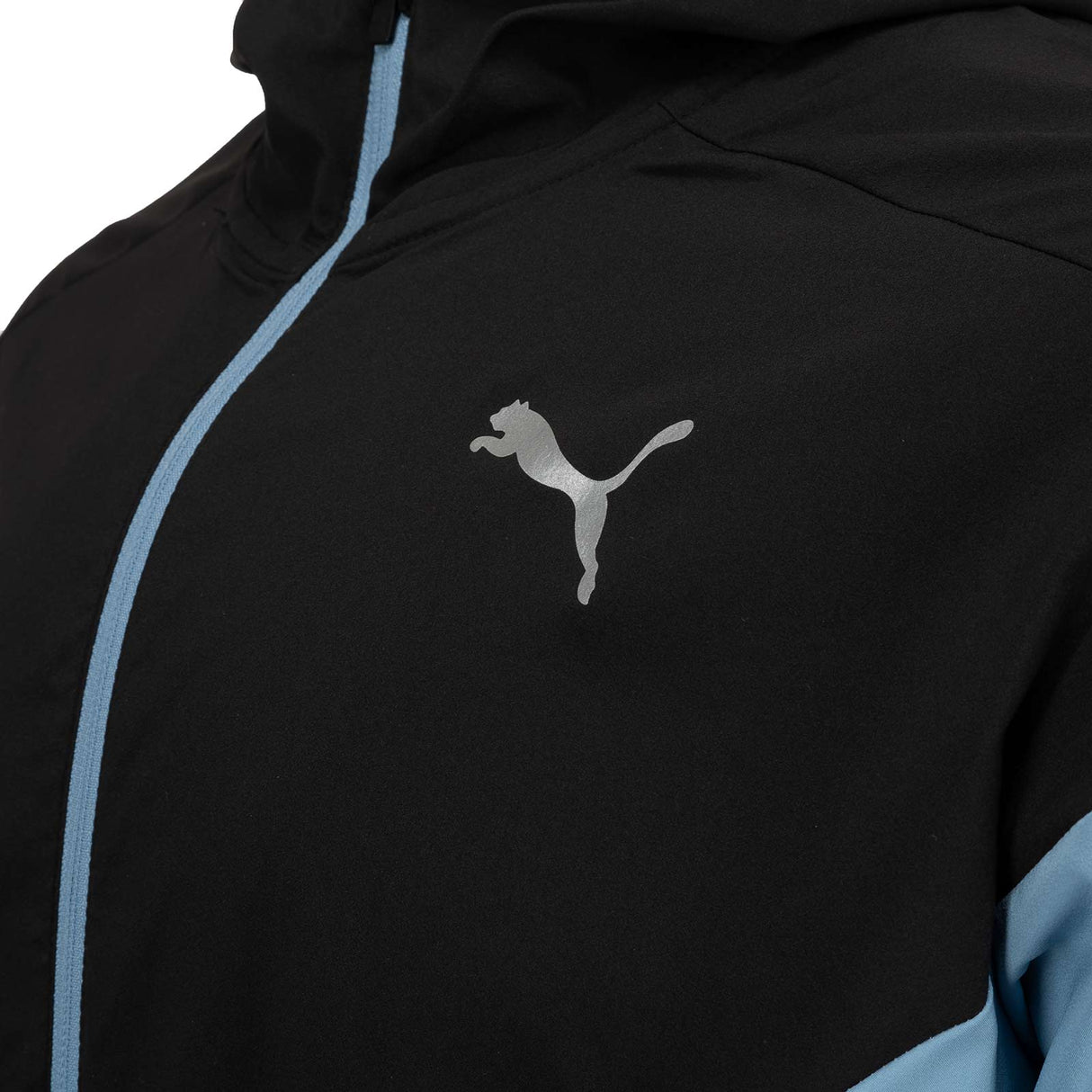 Puma Mens Run Lightweight Jacket Black