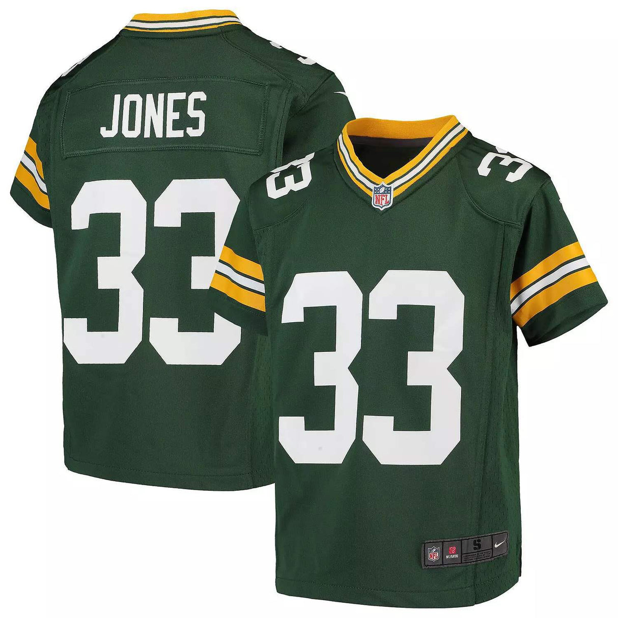 Nike Packers Aaron Jones 33 Jersey Green