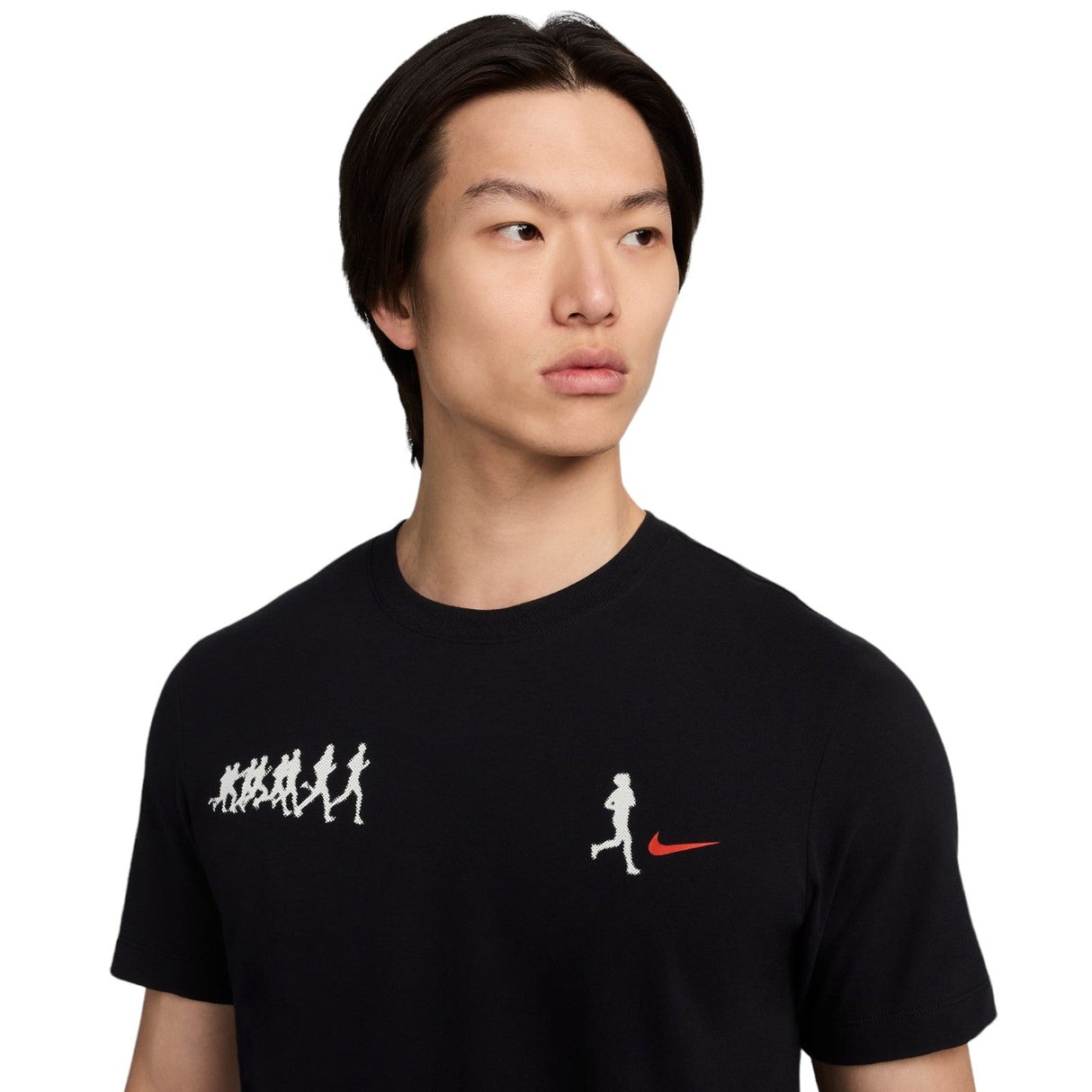Nike Mens DF Energy Run Tee Black