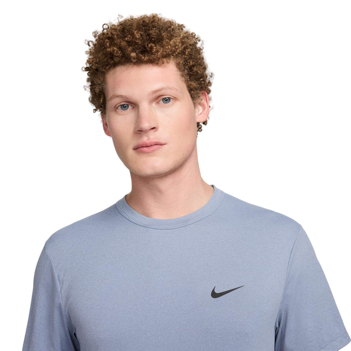 Nike Mens DF UV Hyverse SS Tee Blue