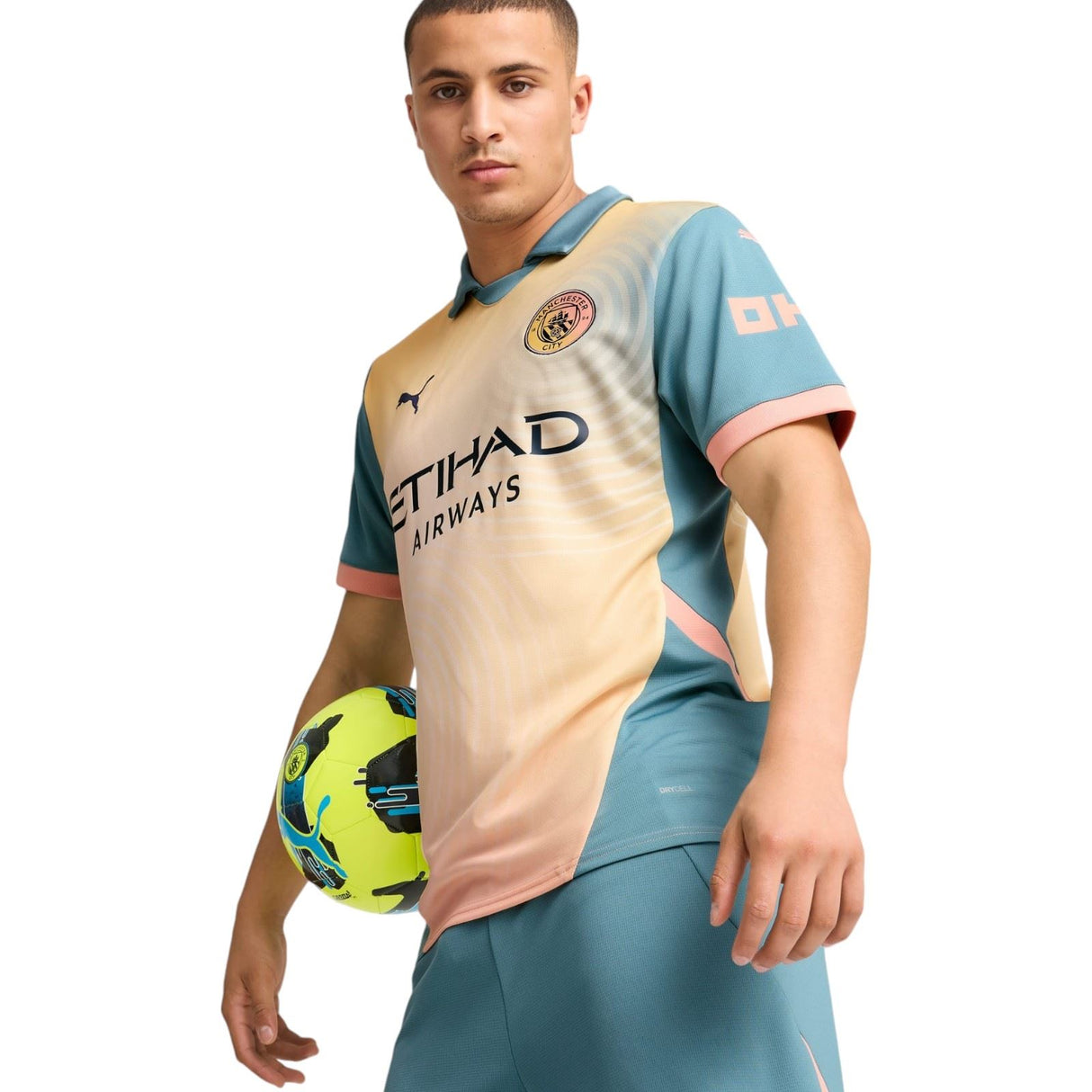 Puma MCFC 24 4th Jersey Pink