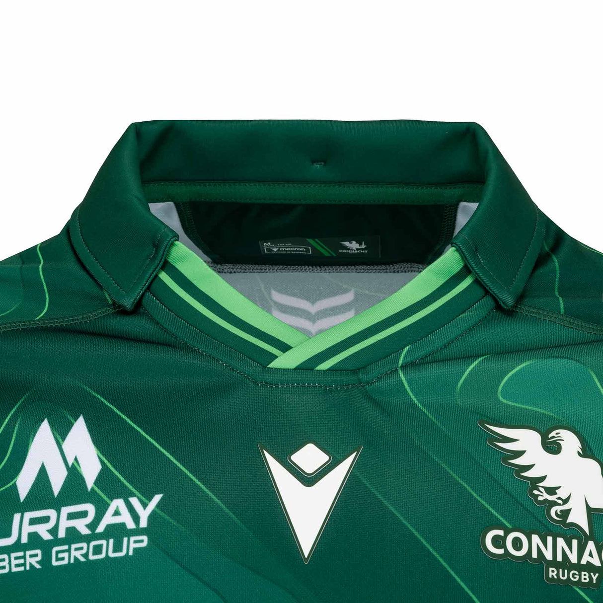 Macron Connacht 24/25 Home Jersey Green