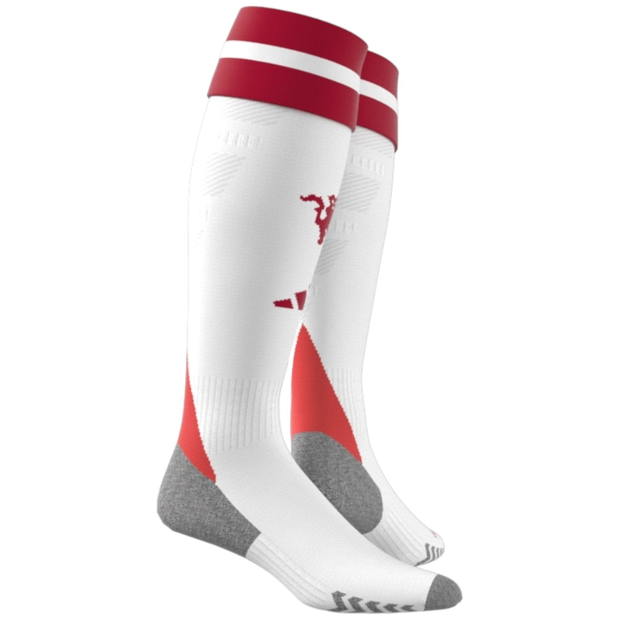 adidas Man Utd 24 Home Socks White