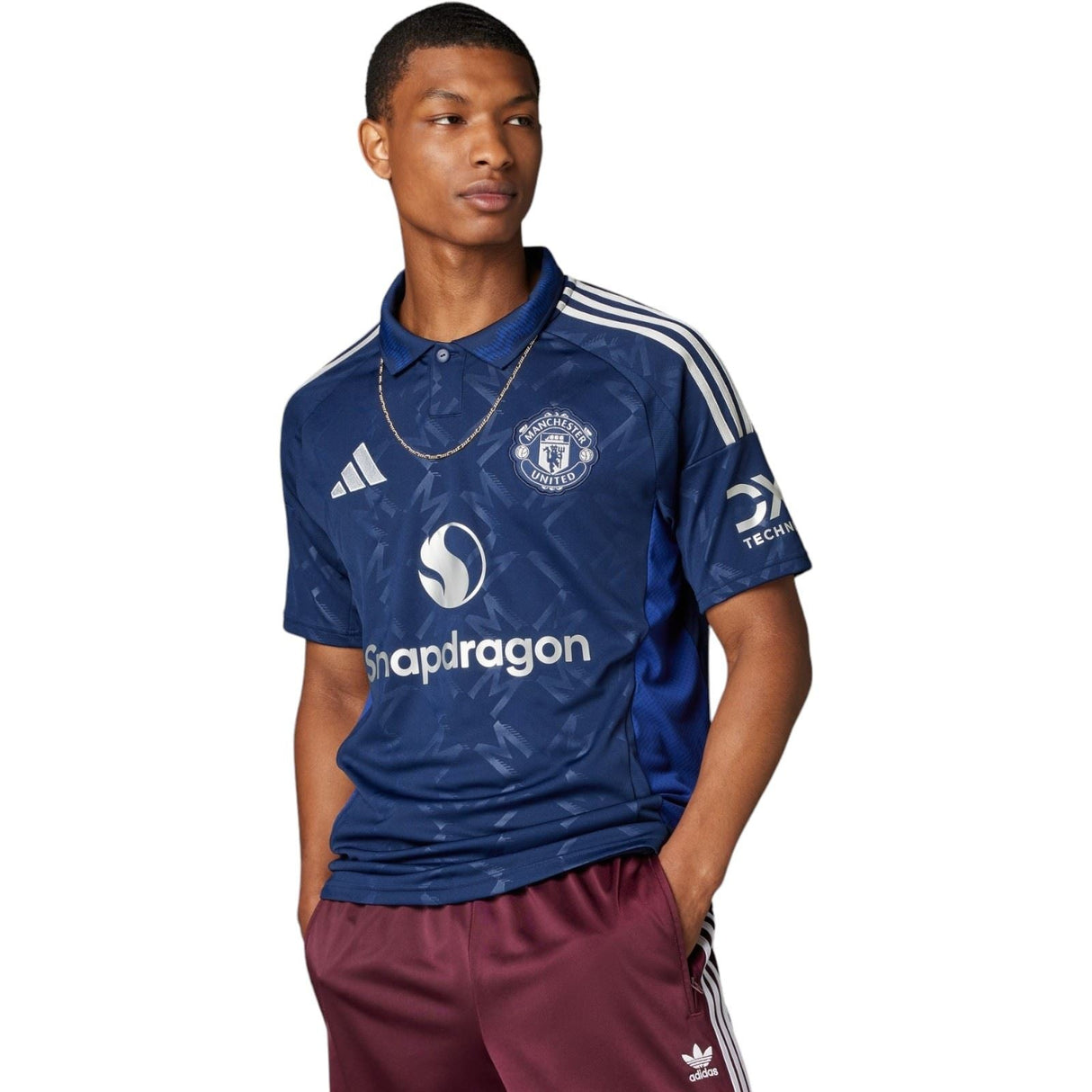 adidas Man Utd 24 Away Jersey Navy