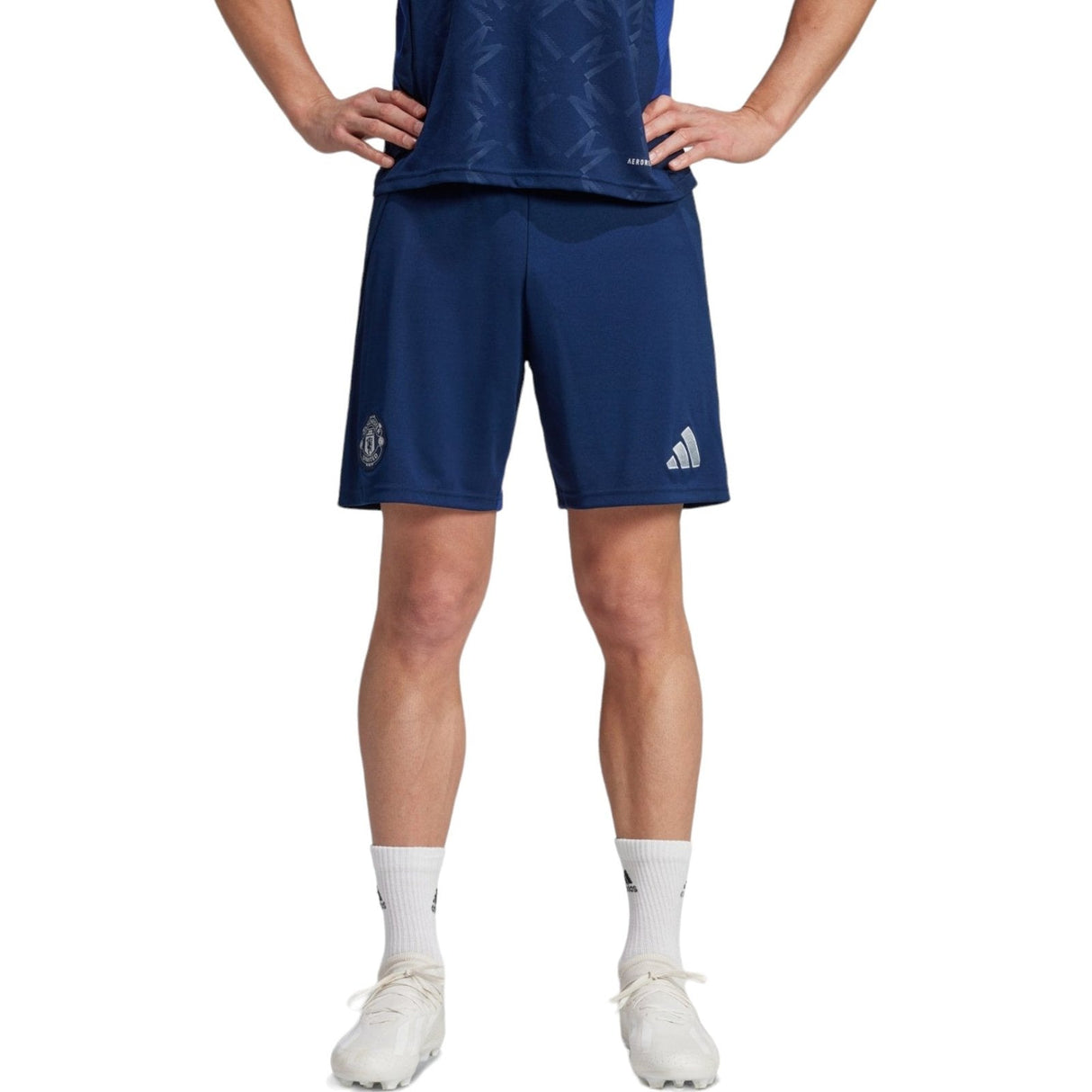adidas Man Utd 24 Away Shorts Navy