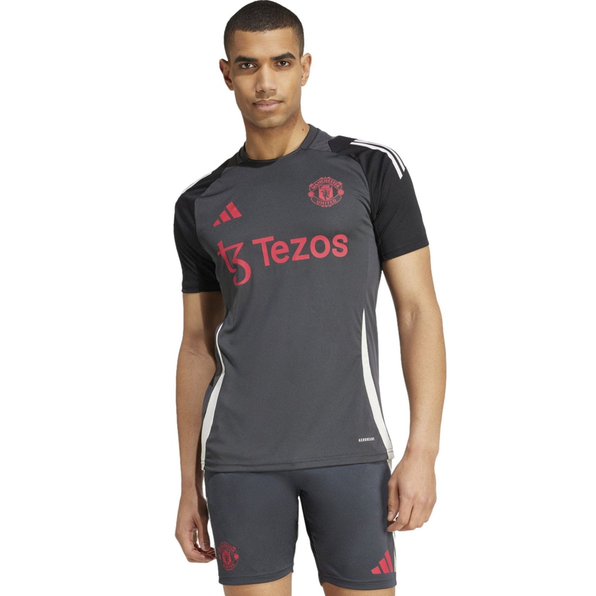 adidas Man Utd 24 EU Train Jersey Grey