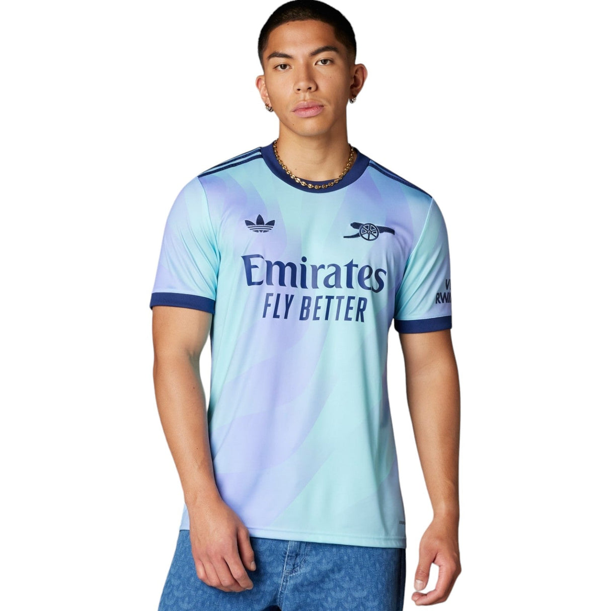 adidas Arsenal 24 Third Jersey Blue