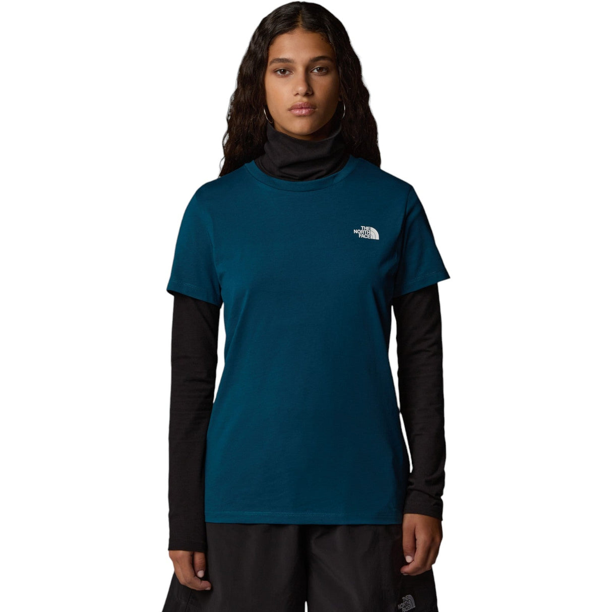 The Northface W S/S SIMPLE DOME SLIM Blu