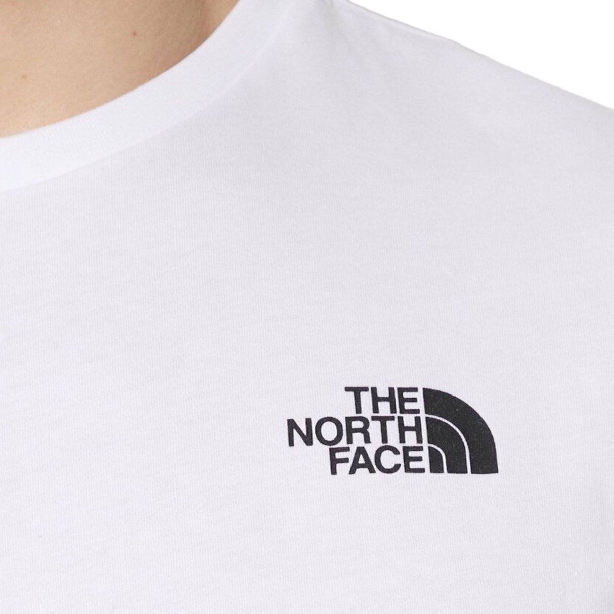 The Northface M S/S REDBOX TEE White