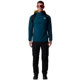 The Northface M 100 GLAC 1/4 ZIP Blue