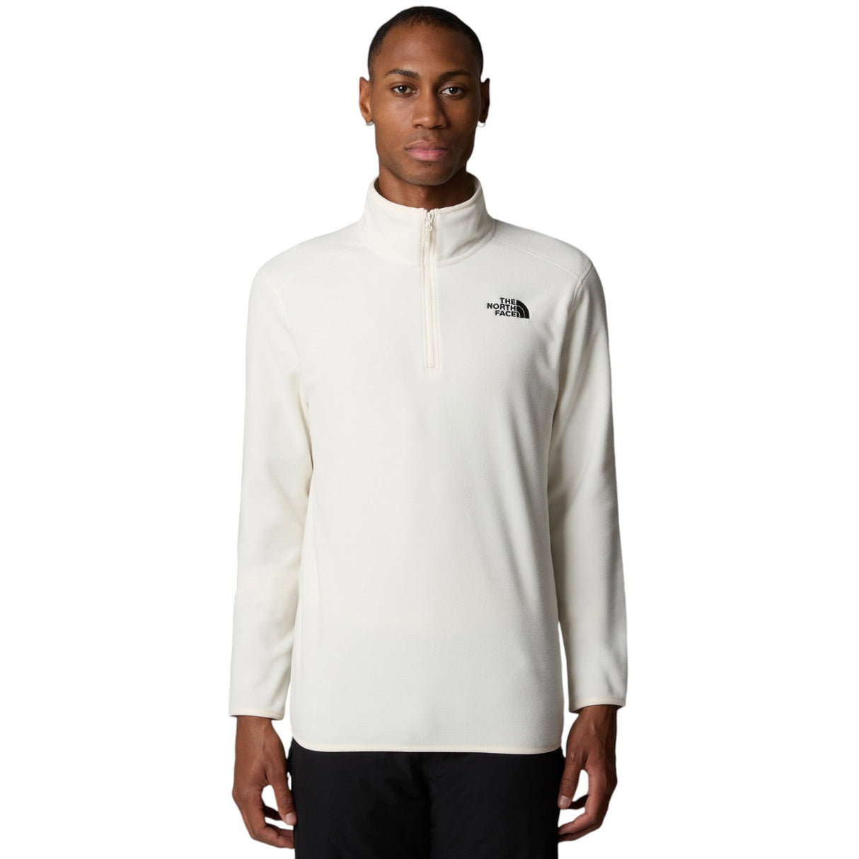 The Northface M 100 GLAC 1/4 ZIP White