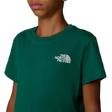 The Northface B REDBOX SS TEE Green