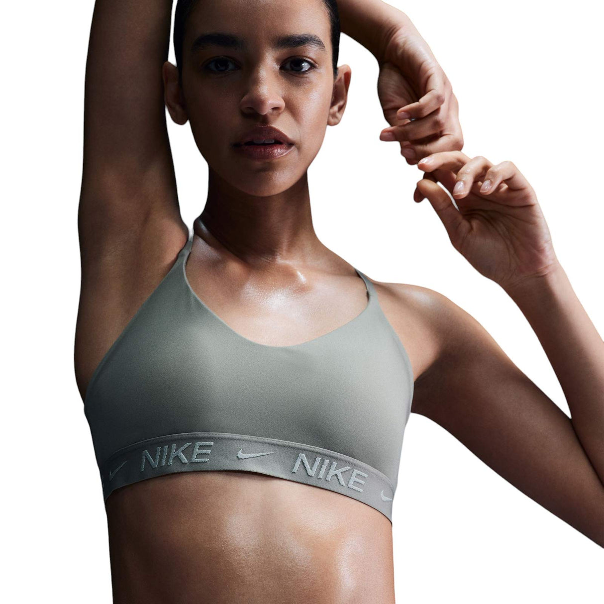 Nike Indy Light Womens Support Bra Green
