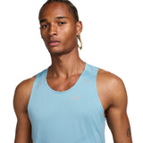 Nike Mens Dri-FIT Rise 365 TANK Blue